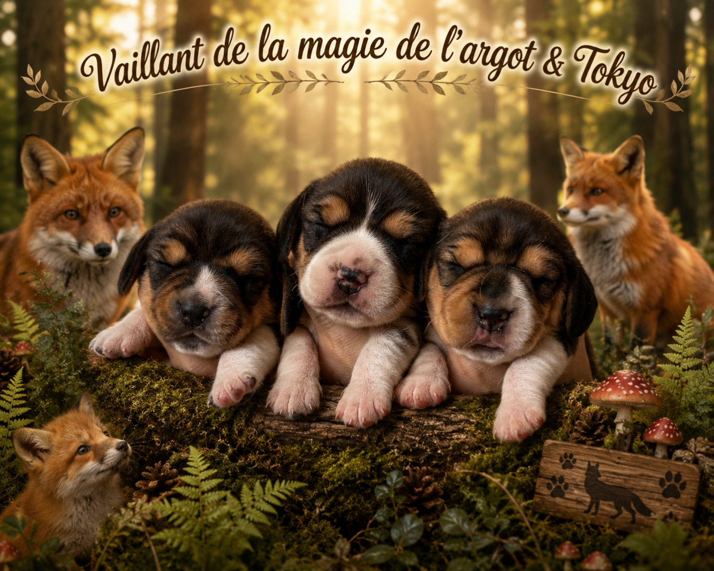 Chiot Beagle De L’Echo Montois